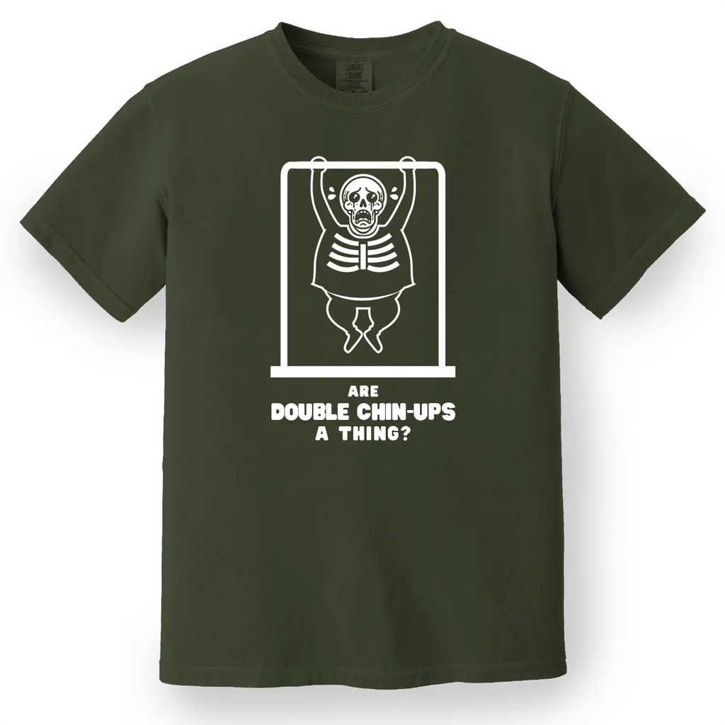 Are Double Chin-Ups a Thing? Tee